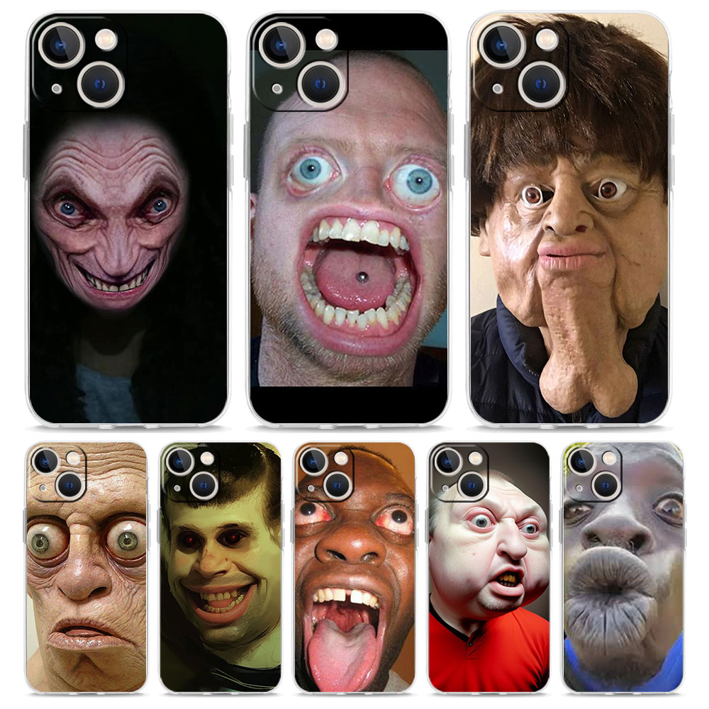 Phone Cases Ugly - Havalı Çirkin Adam Telefon Kılıfı Samsung