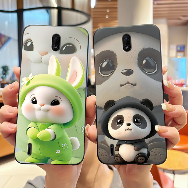 Phone Cases Viral - Yumuşak Silikon Siyah Kılıf Nokia C1