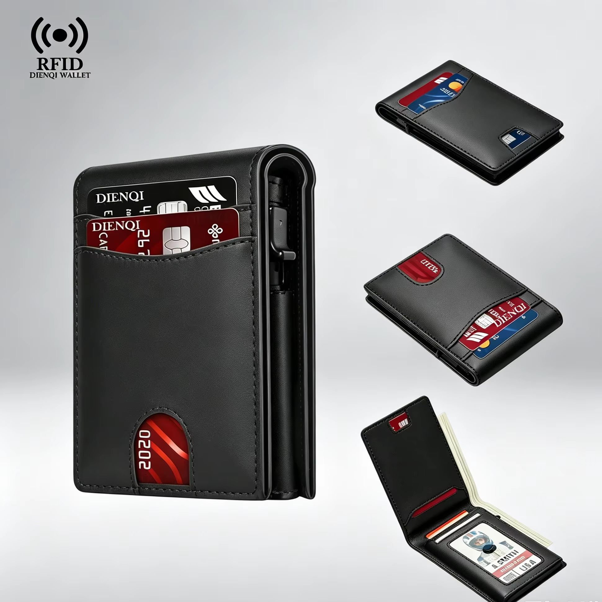 Card Holder Slim Case - Lüks Marka İş Kredi Kartı Tutucu