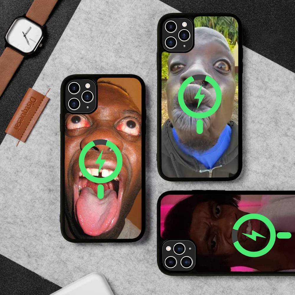 Phone Cases Ugly - Çirkin Adam Komik Magsafe Manyetik Kablosuz