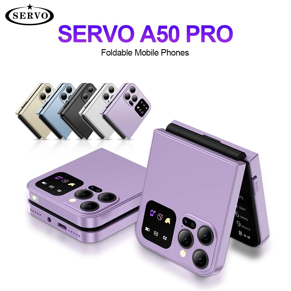 Phone Cases Verizon - SERVO A50 PRO Katlanabilir Cep Telefonu