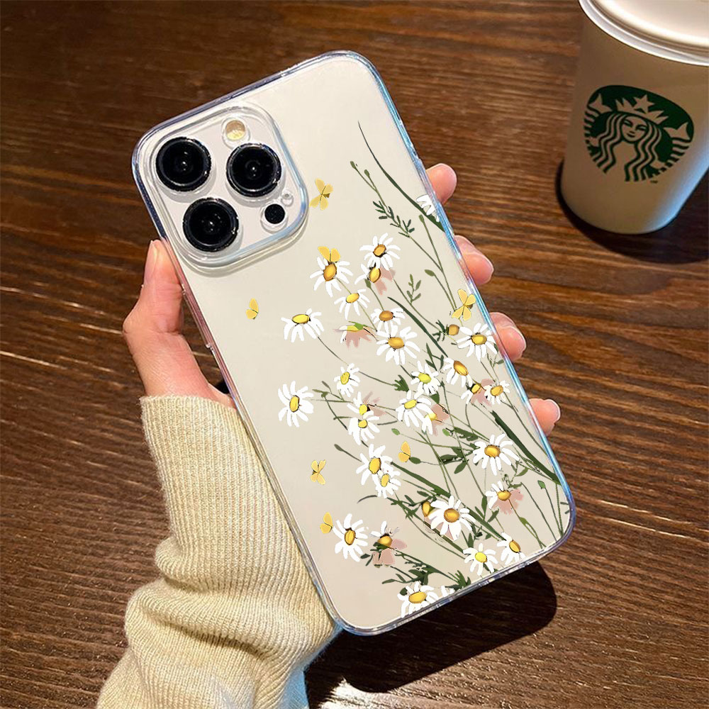 Phone Cases Iphone 15 Pro Max - Yeni Papatya Desenli Telefon Kılıfı iPhone