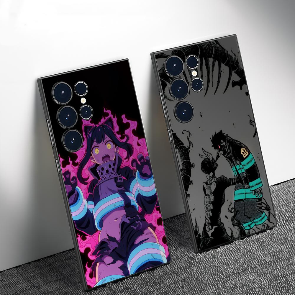 Phone Cases Galaxy S24 - Anime F-Fire Force Telefon Kılıfı Samsung