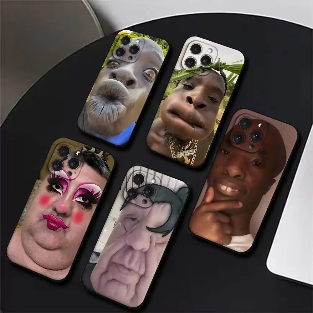Phone Cases Ugly - Komik Çirkin Adam Desenli Telefon Kılıfı