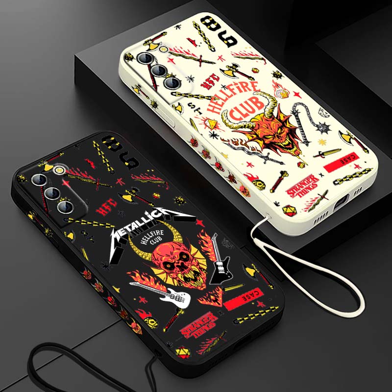 Phone Cases Galaxy S24 - Stranger Things Kırmızı Cehennem Şeytanı Samsung