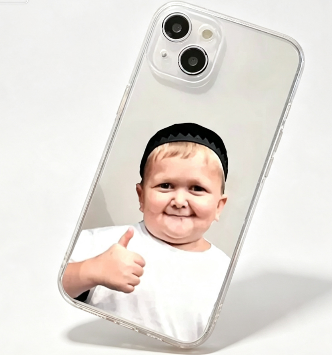 Phone Cases Viral - Viral Thumbs-up Çocuk Meme Şeffaf Telefon