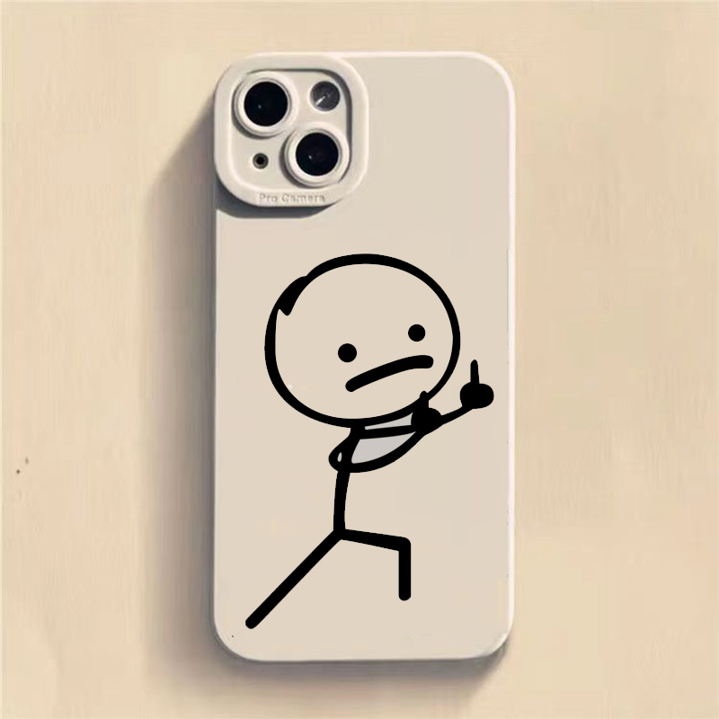 Phone Cases That Cover The Camera - Sevimli Çizgi Film Matchman Telefon Kılıfları