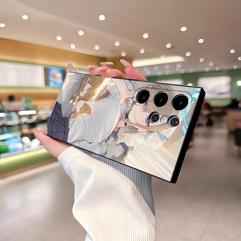 Phone Cases Galaxy S24 - Sıcak Mavi Arşiv Gril Asuna Telefon