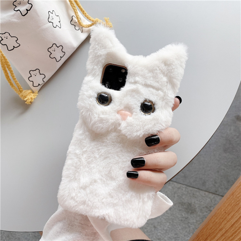 3D Sevimli Karikatür Kedi Tüyl - Phone Cases Iphone 15 Pro Max incelemesi ve fiyatı