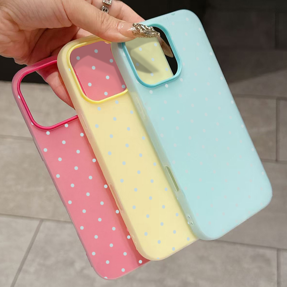 Sevimli Açık Mavi Puantiyeli T - Phone Cases Blue incelemesi ve fiyatı