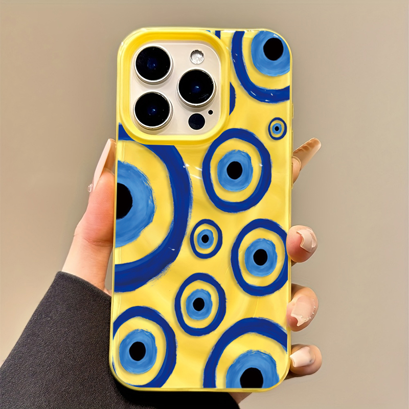 Retro Mavi Göz Tasarımlı TPU T - Phone Cases Blue incelemesi ve fiyatı