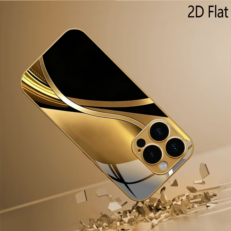 Siyah altın baskılı desenli te - Phone Cases That Cover The Camera incelemesi ve fiyatı