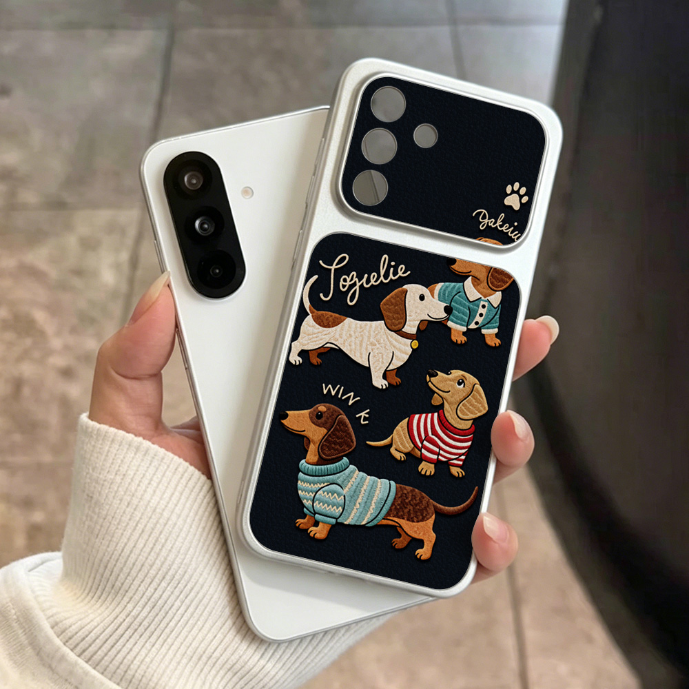 Karikatür Dachshund Desenli Sa - Phone Cases That Cover The Camera incelemesi ve fiyatı