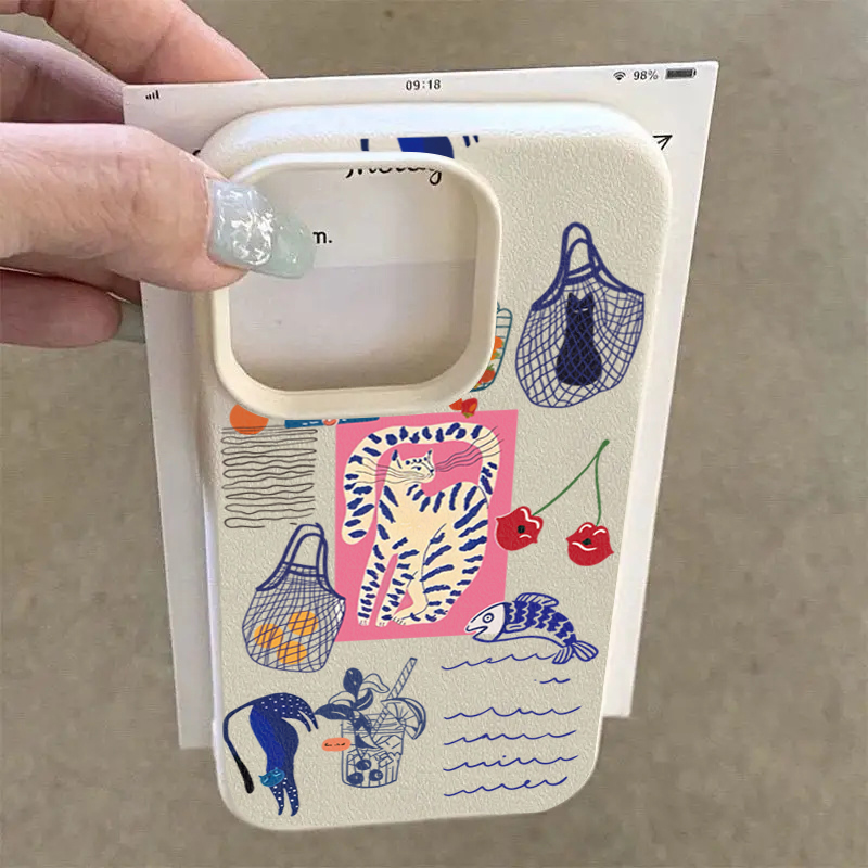 Sevimli Kiraz Kedi Baskılı Tel - Phone Cases Durable incelemesi ve fiyatı