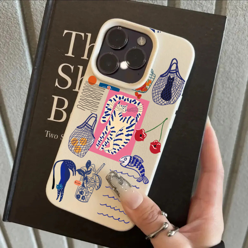 Sevimli Kiraz Kedi Baskılı Tel - Phone Cases Durable incelemesi ve fiyatı