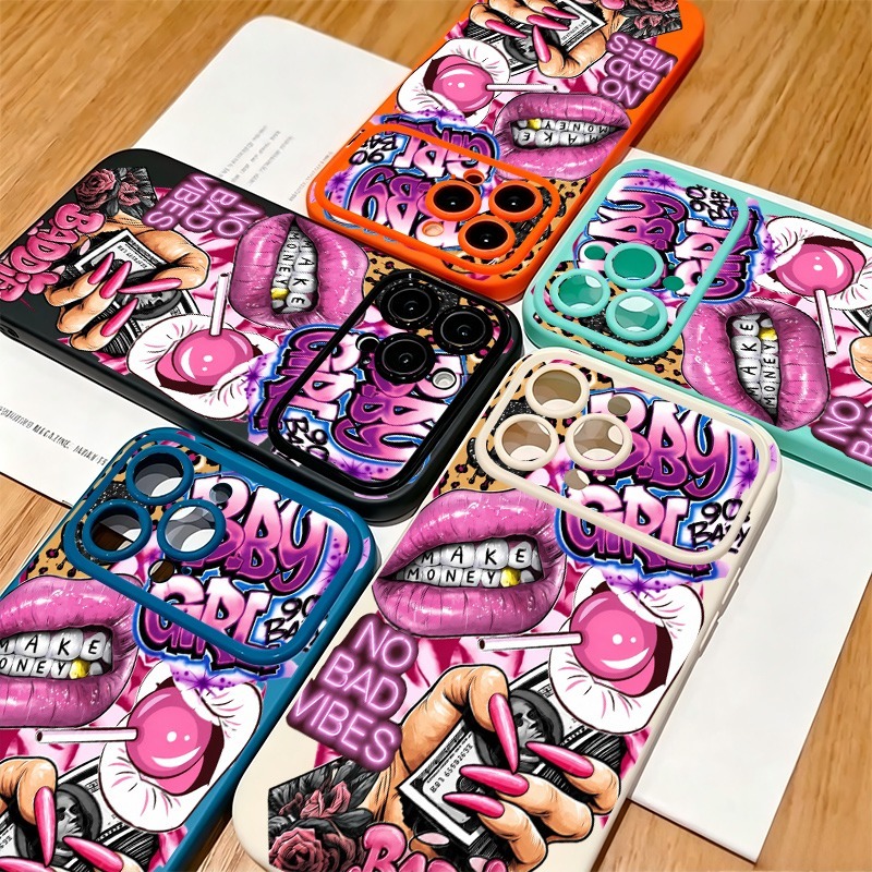 Hip Hop Pembe Dudaklı Bebek Kı - Phone Cases Durable incelemesi ve fiyatı