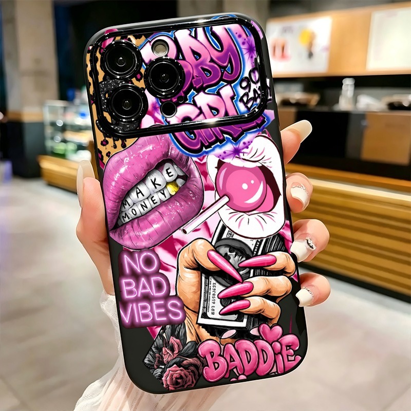 Hip Hop Pembe Dudaklı Bebek Kı - Phone Cases Durable incelemesi ve fiyatı
