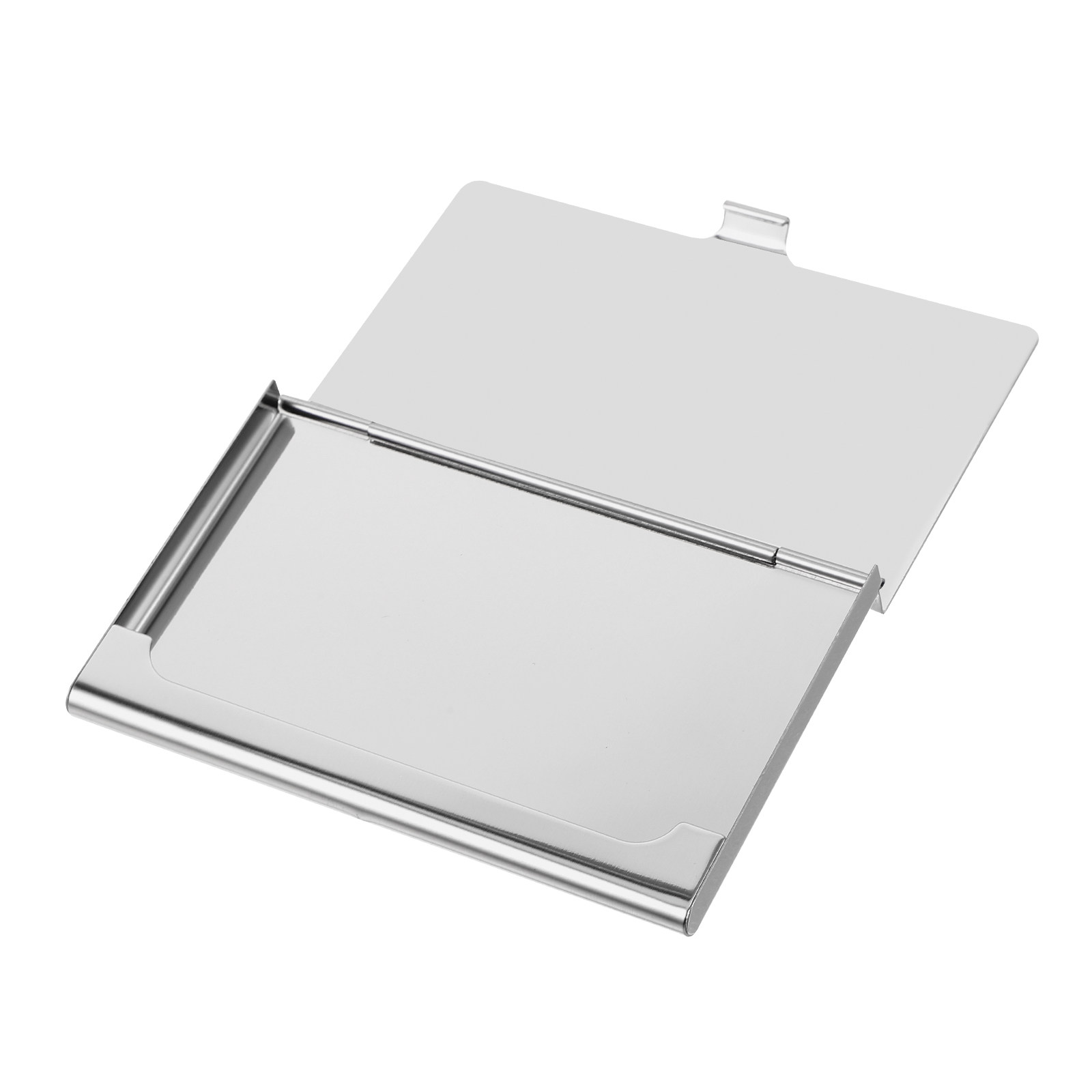 Gümüş Paslanmaz Çelik Taşınabi - Card Holder Slim Case incelemesi ve fiyatı
