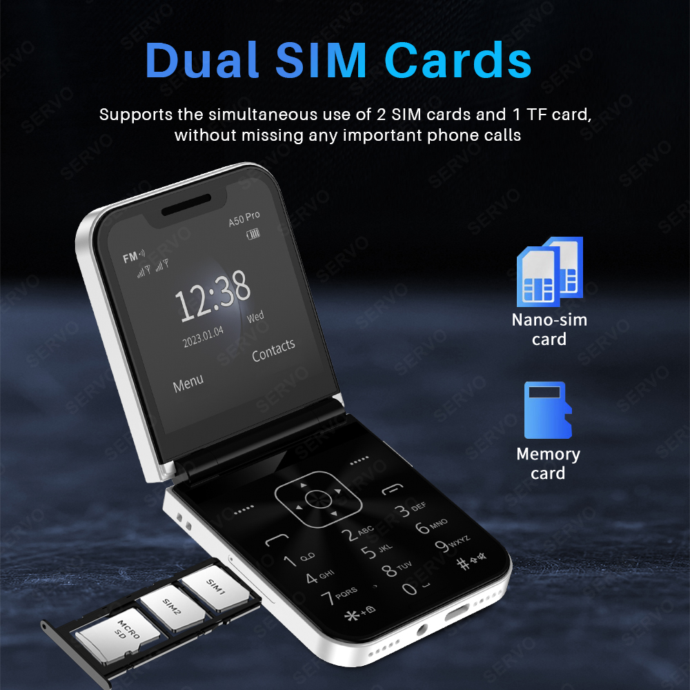 SERVO A50 Pro Flip Telefon Çif - Phone Cases Verizon incelemesi ve fiyatı