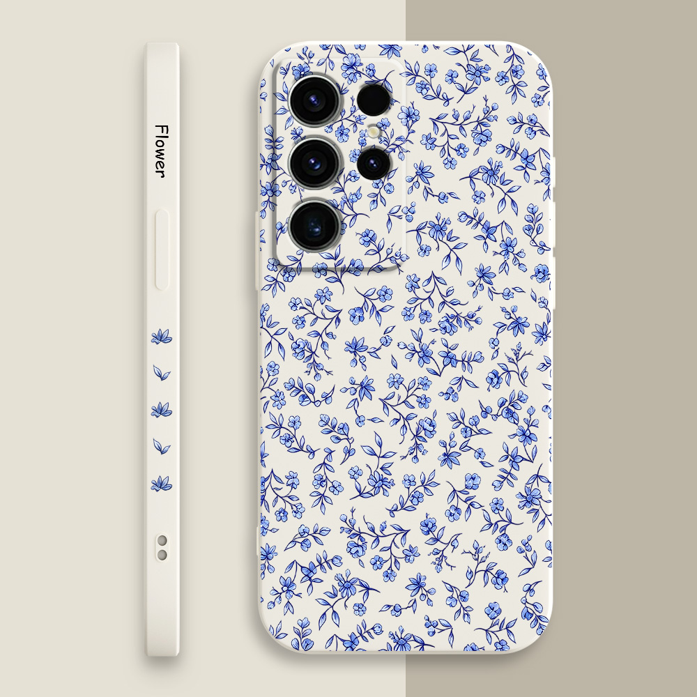 Bükümlü Çiçek Desenli Telefon  - Phone Cases Galaxy S24 incelemesi ve fiyatı