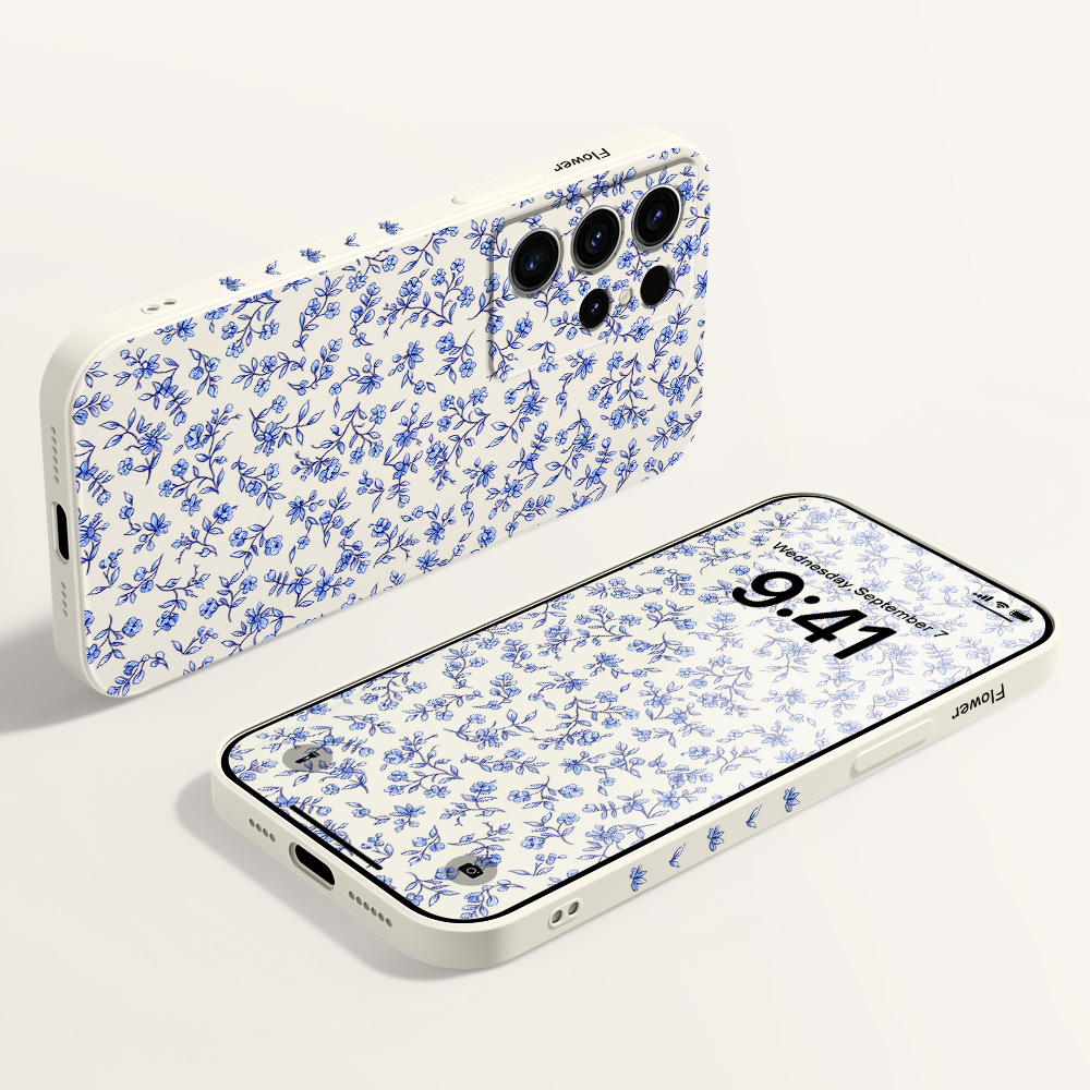 Bükümlü Çiçek Desenli Telefon  - Phone Cases Galaxy S24 incelemesi ve fiyatı
