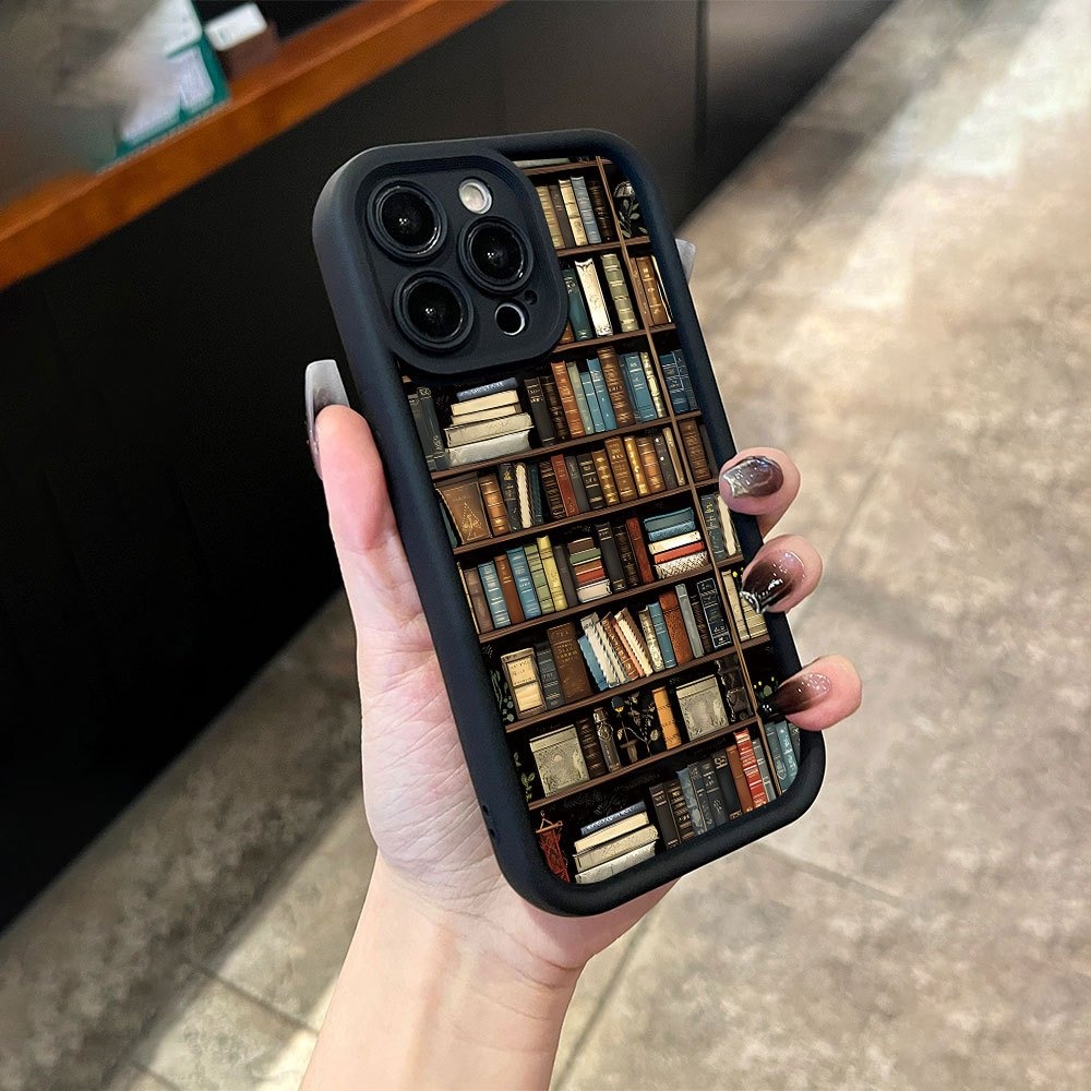 Kitaplık Desenli Yaratıcı Tele - Phone Cases Durable incelemesi ve fiyatı