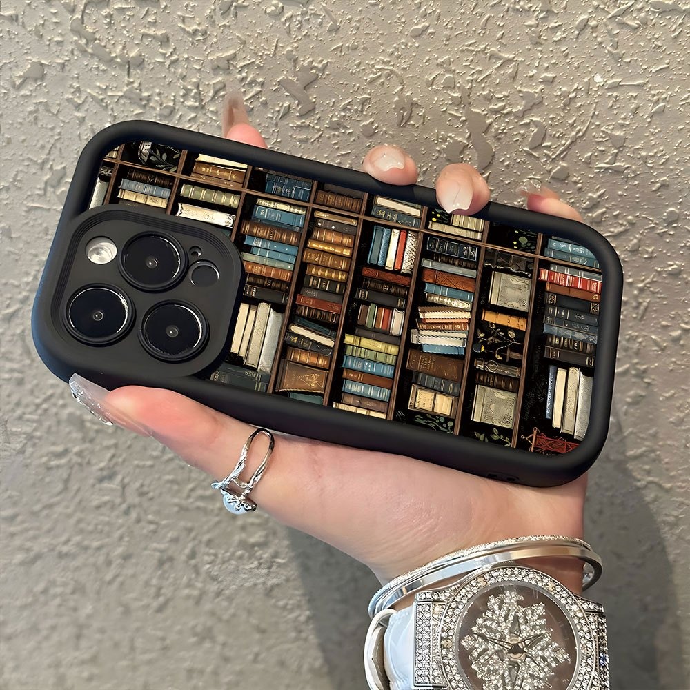 Kitaplık Desenli Yaratıcı Tele - Phone Cases Durable incelemesi ve fiyatı