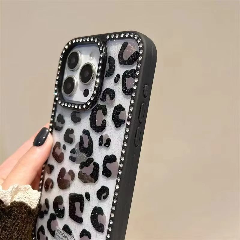 Pembe Siyah Leopar Baskı Elmas - Phone Cases Pinterest incelemesi ve fiyatı