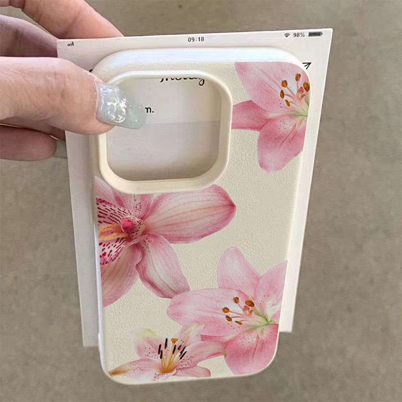 Pembe Zambak Lichee Desenli Te - Phone Cases Galaxy S24 incelemesi ve fiyatı