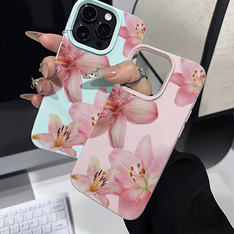 Pembe Zambak Lichee Desenli Te - Phone Cases Galaxy S24 incelemesi ve fiyatı