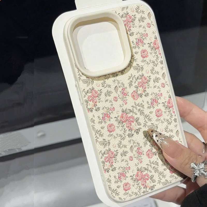 Sevimli Kız Çiçek Desenli Beya - Phone Cases Blue incelemesi ve fiyatı