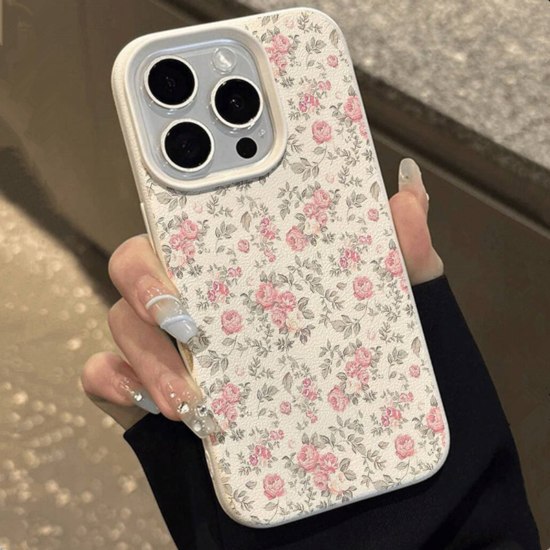 Sevimli Kız Çiçek Desenli Beya - Phone Cases Blue incelemesi ve fiyatı